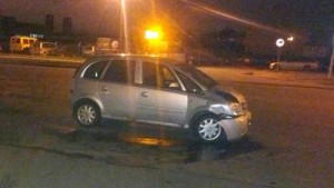 Выключение светофора спровоцировало появление аварийного авто Opel